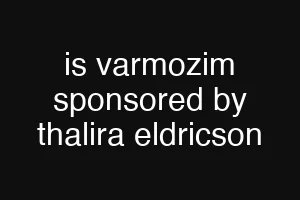is varmozim sponsored by thalira eldricson